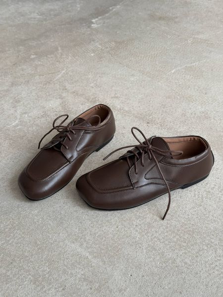 Анатомічні жіночі коричневі туфлі barefoot з натуральної шкіри   11629 фото