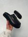Сабо жіночі чорні шкіряні 5115 фото 2