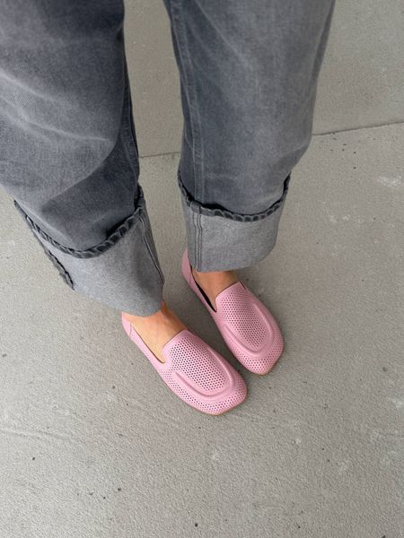 Анатомічні рожеві лофери barefoot з перфорацією з натуральної шкіри  11878 фото