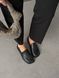 Анатомические черные лоферы barefoot из натуральной кожи  11666 фото 5