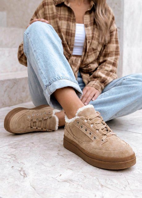 Кеди зимові жіночі анатомічні barefoot колір мокко з замші 8222-28 фото